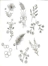 Find hundreds of free embroidery patterns for all skill levels, to personalise your accessories and decorate your home. 24 Trendy Flowers Drawing Simple Embroidery Patterns