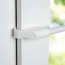 Easy Shadow Klemmstange 10 12 Mm Metall L Auml Nge Ausziehbar 75 125 Cm In Wei Szlig Vitrage Scheibenstange Gard Scheibengardine Gardinen Fensterstangen