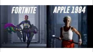 Fortnite has been gone from the google play store on android and the apple app store on ios for almost 24 hours. Nineteen Eighty Fortnite Vs Apple 1984 Mac Commercial Comparison Video Freefortnite Youtube