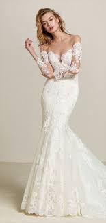 Pronovias 2018 Wedding Dresses World Of Bridal Pronovias Wedding Dress Wedding Dress Long Sleeve Bridal Dresses