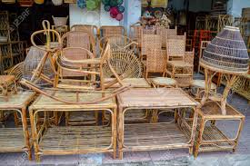 Shop desks, chairs, bookcases, storage and decor to create a productive space. Traditional Furniture Shop Where Handcrafted Rattan Furniture Stock Photo Picture And Royalty Free Image Image 96241654