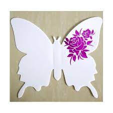 Sangat cocok untuk koleksi, hiasan dinding dan gantungannya pun sngat cantik untuk souvenir. Jual Oem Hiasan Kupu Kupu Bunga Putih Non Magnet Wall Sticker Dekorasi Dinding Terbaru Juni 2021 Blibli