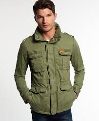 Superdry Rookie Military Jacket - Men's Jackets and Coats