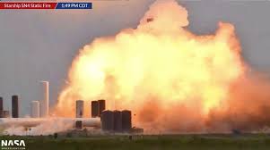 Spacex has become successful in the launch business, and it is now one of the world's most valuable privately held companies. Spacex Starship Explosion May 2020 Spacex Sn4 Blows Up Video