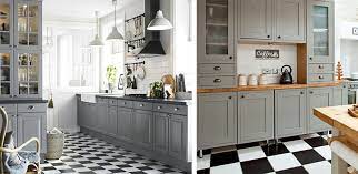 Pale grey kitchen units with white worktops ikea locations map. Grey Kitchen Floor Ideas Grey Kitchen Floor Grey Kitchens Checkered Floor Kitchen