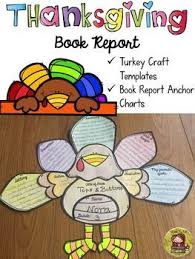 Thanksgiving Turkey Book Report Book Report Thanksgiving Books Book Report Templates