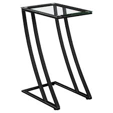 Best match newest most popular name lowest price highest price. Monarch Specialties Accent Table Black Metal With Tempered Glass The Home Depot Canada