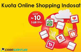 Yuk daftar dan isi ulang kuota internet indosat kamu. Kuota Online Shopping Indosat Rp10 1gb Cara Daftar 2021 Carasianturi