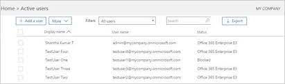 · locate the user, and then click the users . Manage Sign In Status For Users In Office 365