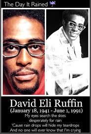 Yoo Hooo BJ Bell ...😉😉 The day it rained! Thirty years (30) years ago  today (June 1, 1991), the world lost one of the greatest musical voices of  our time. David Eli