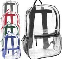 17 Inch Classic Clear Backpack