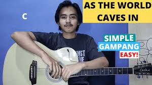 Eb7m ebm oh it's you i watch tv with. Chord Simple Gampang As The World Caves In Matt Maltese Sarah Tutorial Gitar Easy Chords Youtube