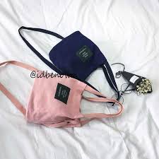 Belanja online tas selempang bahu wanita dari oem, china oem & brand terbaik di lazada indonesia | free ongkir ✓ voucher diskon ✓ cod. Jual Tas Kanvas Cewek Kecil Polos Lucu Mini Tas Selempang Wanita Casual Cantik Murah Tw1840 Di Lapak Benowo Id Bukalapak