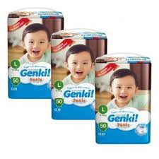 Earn clubcard points when you shop. Special Price Genki Pants Mega L50 3 Packs Order In Good Conditions Genki Pants Mega L50 3 Packs You Save Baby Diapers Disposable Diapers Mother And Baby