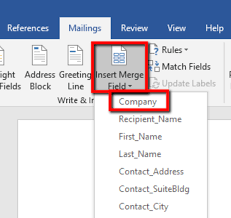 How to create and print. Mail Merge Help At Fairfield Library