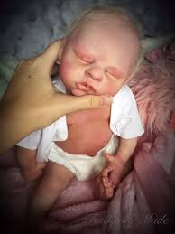 Full-body Platinum Silicone baby doll "Bella" Sculpt by Bonnie Sieben