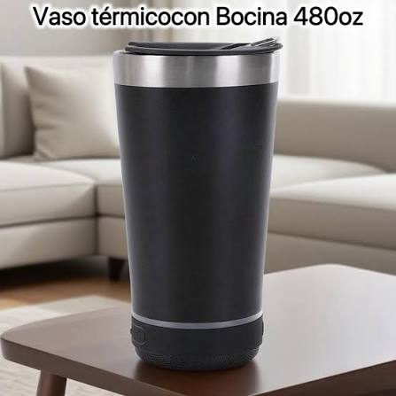 Vaso térmico con bocina🎵 500ml 💰$650 ( PRECIO CON SERVICIO ...