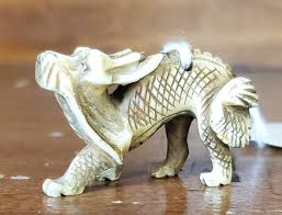 See more ideas about netsuke, carving, bone carving. Ivory Bone Carving Dragon Netsuke