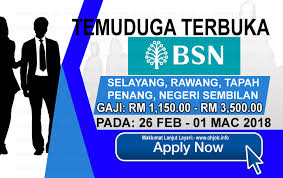 Bank simpanan nasional(bsn) is a bank located at jalan batu tiga lama in klang. Pin On Iklan Jawatan Kosong
