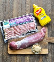 This wonderful pork tenderloin recipe is the best! Bacon Wrapped Pork Tenderloin
