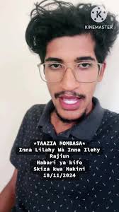 *TAAZIA MOMBASA* INNA LILAHY WA INNA ILEHY RAJIUN, TUNASIKITIKA KUTANGAZA  KIFO CHA AL-MARHUM ATHMAN YUSUF MUHOMA ALIEKUWA MUADHIN WA MASJID BASHEKH  OLD, TOWN KIBOKONI, MAREHEMU WATOTO WAKE WA KUWALEA ...