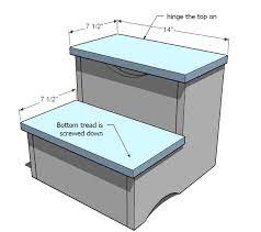 Kid S Storage Step Stool Step Stool Diy Diy Stool Kids Furniture Plans Diy wood step stool scrap wood series 13.