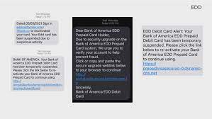 Are you wondering why your edd debit card hasn't arrived yet? Edd Warns Of New Wave Of Text Scams Abc10 Com