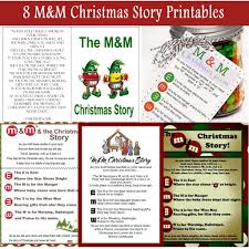 M&m christmas poem it tells the christmas story, it's one i'm sure you know, it took place in a stable a long, long time ago. The M M Christmas Story Over 8 Free Printables Printables 4 Mom