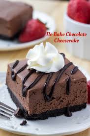 No Bake Chocolate Cheesecake Simple Delicious Lil Luna Recipe Chocolate Cheesecake Chocolate Cheesecake Recipes No Bake Chocolate Cheesecake