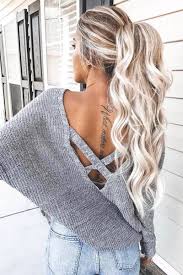 A High Ponytail With Beachy Waves Is Absolutely Instagram Worthy Hair Styles Popular Hairstyles Long Hair Styles