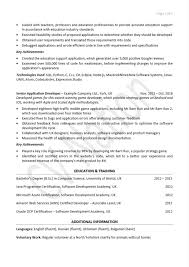 Entry level software engineer resume sample monster com. Software Development Cv Example And Cv Writing Guide Cv Nation