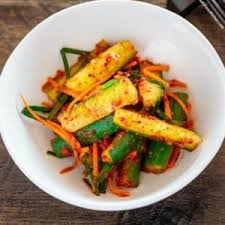 Cucumber Kimchi Oi Kimchi My Korean Kitchen Cucumber Kimchi Cucumber Recipes Kimchi Recipe