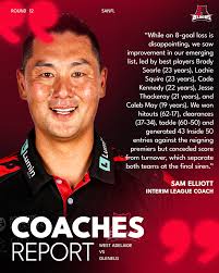 COACHES REPORT: SANFL League