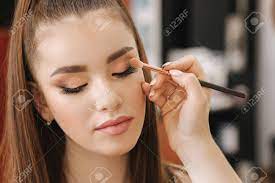 I'd bet that both of you will love it. Model Have A Makeup By Makeup Artist In Beauty Salon First Person Stock Photo Picture And Royalty Free Image Image 129193273
