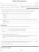 Jul 04, 2019 · rather than rely on revenue from display ad impressions, credit.com maintains a financial marketplace separate from its editorial pages. Finder S Fee Agreement Printable Pdf Download