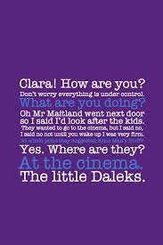 Spoiler Little Daleks By Inkandstardust On Deviantart Doctor Who Quotes Doctor Who Doctor
