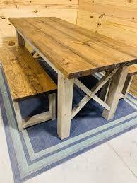 Outdoor gift cards grocery & gourmet food handmade health, household & baby care home & business services home & kitchen industrial & scientific just for prime kindle store luggage & travel gear. Narrow Rustic Farmhouse Table With X Accents And Benches Etsy In 2021 Rustic Farmhouse Table Farmhouse Table Farmhouse Table Legs