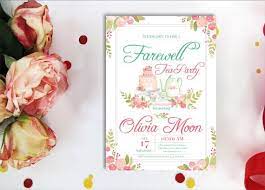 Farewell High Tea Invitation Afternoon Tea Invitation Etsy High Tea Invitations Party Invitations Printable Simple Greeting Card Designs