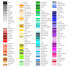 named colors in matplotlib stack overflow