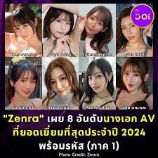 🇯🇵 "Zenra" เผย 8 อันดับนางเอก AV ที่ยอดเยี่ยมที่สุดประจำปี 2024 พร้อมรหัส  (ภาค 1) 👱‍♀️ . 🔳 ปีเก่าผ่านไปปีใหม่ผ่านมา  ถึงเวลาที่แฟนหนังผู้ใหญ่สัญชาติญี่ปุ่นต่างเฝ้ารอคอยมาแสนเนิ่นนาน นั่นคือ  การจัดอันดับนางเอก AV ที่ยอดเยี่ยมที่สุดประจำปี 2024 ...