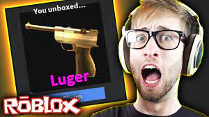 Get a free orange knife by entering the code.; Roblox Murdery Mystery 2 Luger Godly Gun Unboxing Youtube
