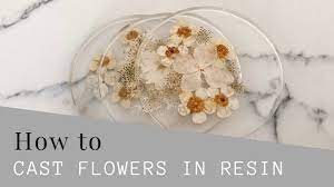 Embed flowers into resin to make pendants for remove the dried flowers from the silica gel. How To Cast Flowers In Resin Youtube