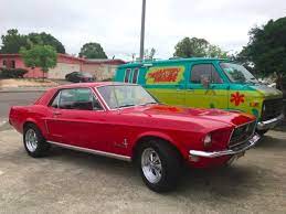 Seller Of Classic Cars 1968 Ford Mustang Candy Apple Red Code T Red