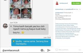 Their channel maxis caller ringtones: Nama Bayi Laki Laki Gibran Arshaka Keenandra Armita Consultant