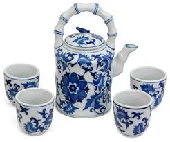 Maybe you would like to learn more about one of these? In Stock Floral Blue And White Porcelain Tea Set Asian Tea Sets By Shopladder Houzz