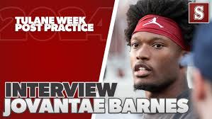 POST PRACTICE TULANE WEEK: Joshua Bates 9/9