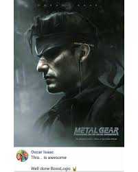 Isaac is set to play the titular character of the 2022 disney+ series moon knight. Oscar Isaac Starring In Metal Gear Solid As Solid Snake Cosmic Book News