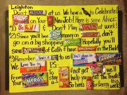 Candy Congrats Poster 4 Our Son S New Job Don T Snicker We Have Reisen To Celebrate Congrats To You Giftcard O Congrats On New Job Job Gifts Job Celebration