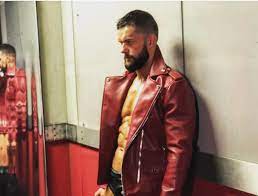 Finn Balor Red Leather Jacket Leather Jacket Finn Balor