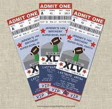 Super Bowl 2022 Lvi Football Ticket Invitations Editable Etsy Football Ticket Invitations Football Ticket Ticket Invitation